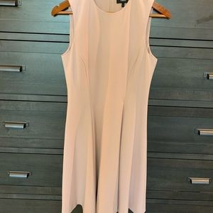 Theory Crepe Sheath Dress, Blush color in Sz 6